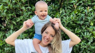 Mamá orgullosa: Mica Viciconte llevó a Luca a la televisión y el bebé sorprendió con un detalle inesperado