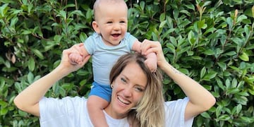 Mamá orgullosa: Mica Viciconte llevó a Luca a la televisión y el bebé sorprendió con un detalle inesperado