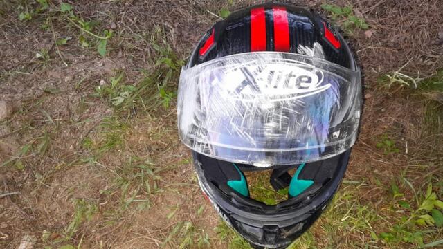 El hombre de 47 años perdió el control de la moto y falleció.