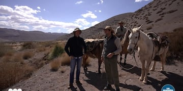 El conductor Iván de Pineda transmitió su visita a San Juan en la pantalla de Telefe.