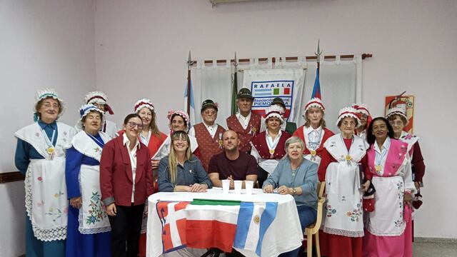 El Dr. Eugenio Goria, profesor de la Universidad de Turín, visitó Rafaela para retomar su estudio sobre el piemontés en la ciudad y zona