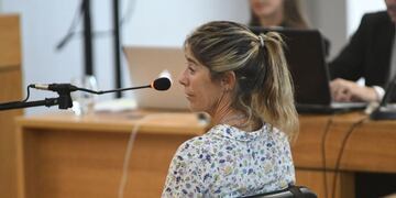 La testigo Paula Fitte de Ruiz contó cómo fue la última noche de Nora Dalmasso. (Tomy Fragueiro / La Voz)