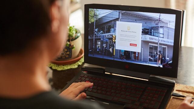 La Municipalidad de Las Heras ofrece a sus vecinos un completo sistema de pago electrónico de tasas y servicios. Gentileza MLH