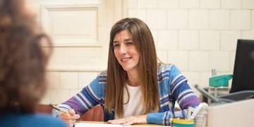 La médica psiquiatra Sandra Manassero, referente del área en el Jaime Ferré.