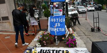Justicia. El acto homenaje en Villa Gesell, a dos años del asesinato de Fernando Baez Sosa. (Clarín)