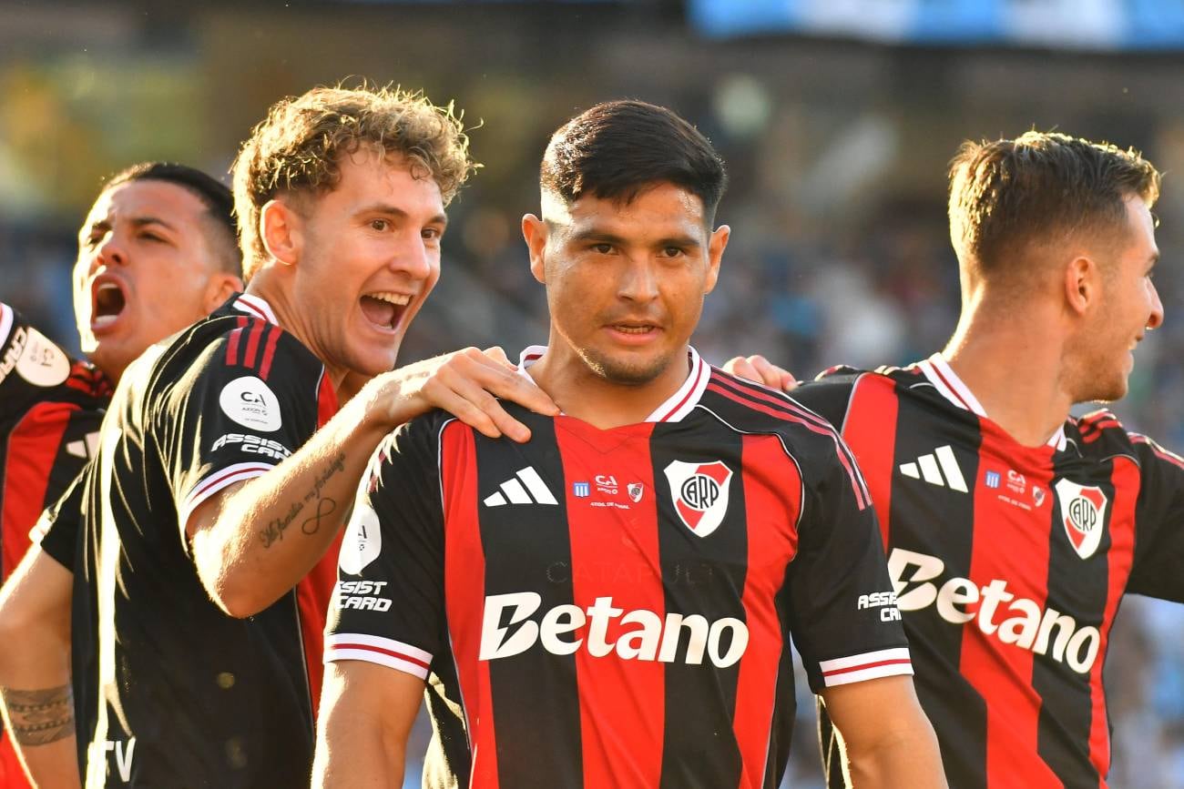 Maxi Salas, el héroe de River ante Racing (River)