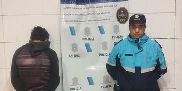 Aprehendido en Tres Arroyos por agredir y amenazar de muerte a su pareja