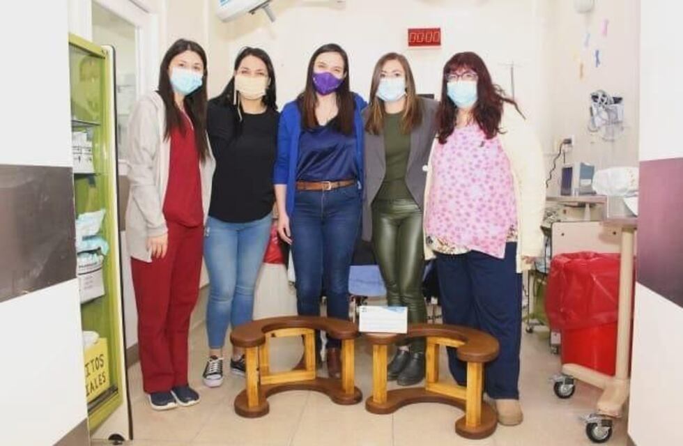 El Municipio entregó sillas de parto respetado al Hospital Regional de Ushuaia