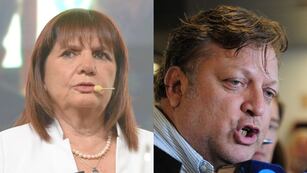 Patricia Bullrich y Pabló Biró