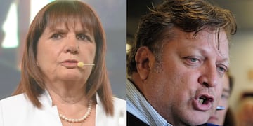 Patricia Bullrich y Pabló Biró