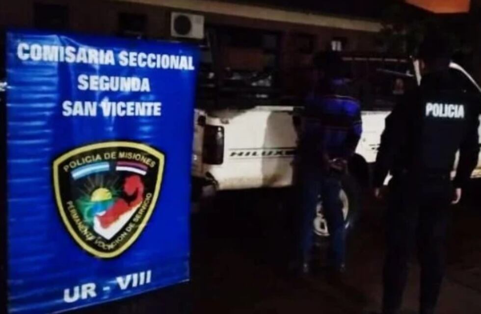 San Vicente: manejaba una camioneta robada y terminó detenido