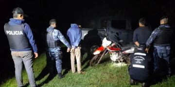 Detienen a presuntos cuatreros en Aristóbulo del Valle.