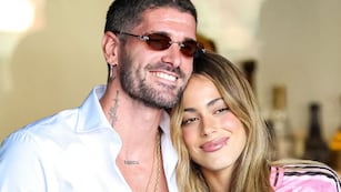 Tini Stoessel y Rodrigo De Paul.