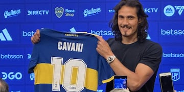 Edinson Cavani, nuevo refuerzo de Boca