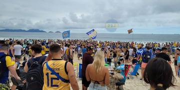 Se esperan más de 100 mil hinchas de Boca en Río de Janeiro. / Gentileza.