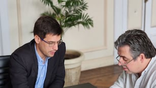 El Intendente de la Municipalidad de Rafaela, Leonardo Viotti, se reunió con el ministro de Seguridad y Justicia de la Provincia de Santa Fe, Pablo Cococcioni.