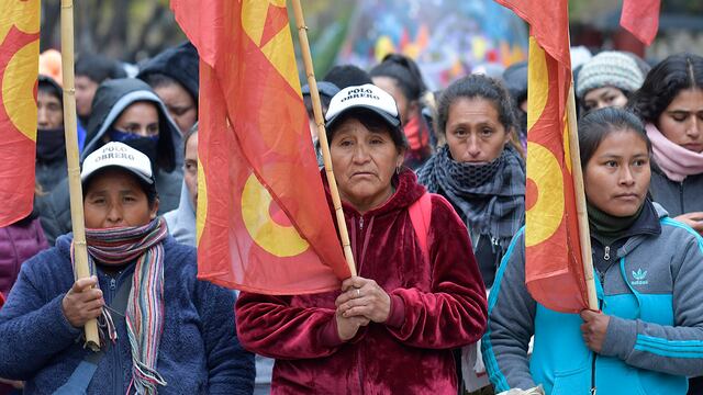 La Unidad Piquetera movilizará el Día de la Independencia de Estados Unidos contra Sergio Massa y Victoria Tolosa Paz.
foto: Orlando Pelichotti