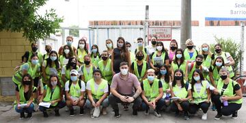 El equipo que recorre las casas para prevenir casos de dengue en Rafaela