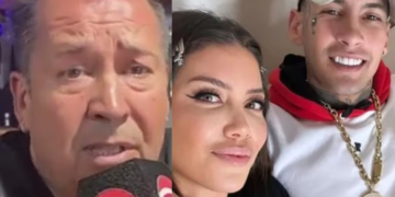 El papá de L-Gante opinó sobre la relación con Wanda Nara.