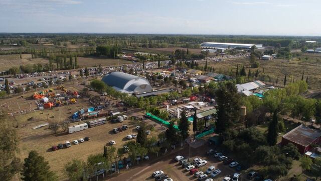 Predio ferial en ruta 188 y calle 7 en General Alvear donde se realiza la Fiesta de la Ganadería.