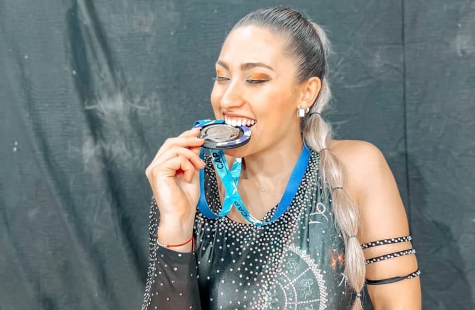 Valentina Campanella se consagró campeona nacional de patinaje artístico