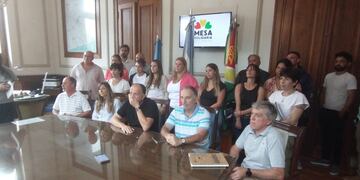 Tres Arroyos:  Mesa Solidaria (foto archivo)