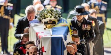 Íntimo funeral del Príncipe Felipe.