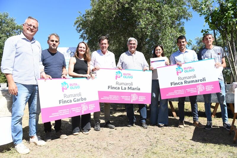 Javier Rodríguez inauguró la Ruta del Olivo: “Nuestra apuesta siempre es por la producción, con los pies en la tierra”