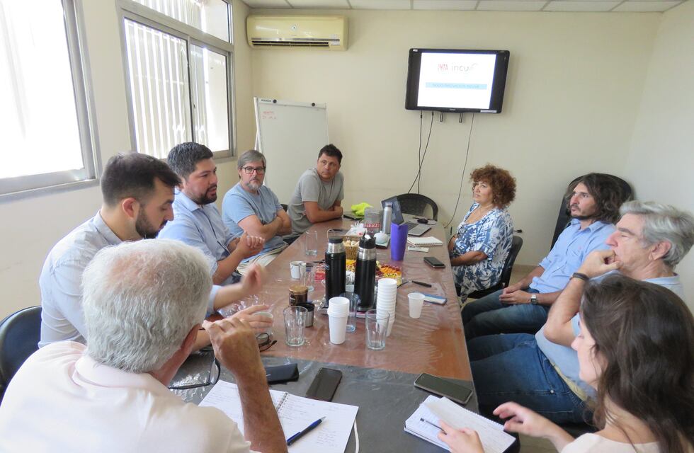 Personal del BID en el INTA Rafaela