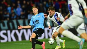 Partidazo de Juan Barinaga. El "Colo" sigue siendo un gran aporte ofensivo para Belgrano (Foto: Javier Ferreryra / La Voz).
