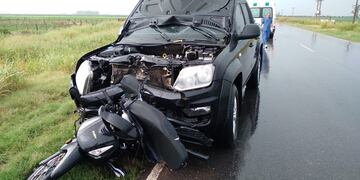 Una mujer falleció en un accidente en ruta e52