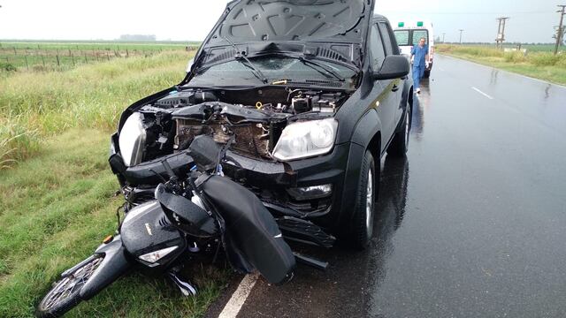 Una mujer falleció en un accidente en ruta e52