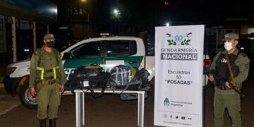 Secuestran casi 50 kilogramos de marihuana en un inquilinato de Posadas.