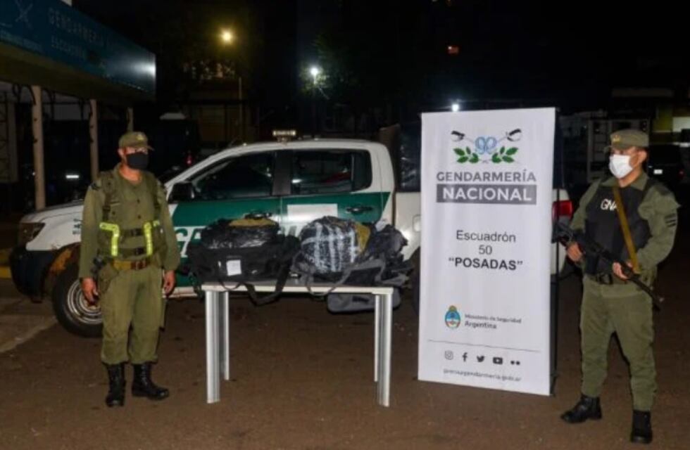 Secuestran casi 50 kilogramos de marihuana en un inquilinato de Posadas