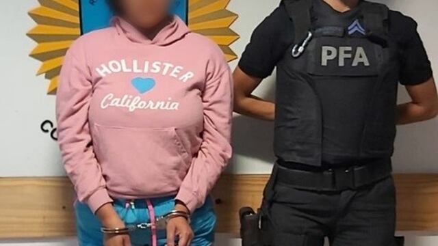 Una joven de 27 años involucrada en la trata de personas.