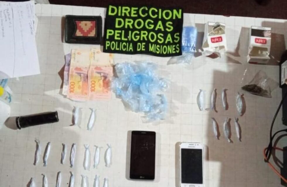 Posadas: desbaratan un kiosco de cocaína, hay un detenido
