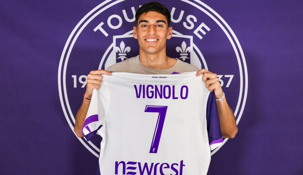Vignolo usará la 7 en el equipo francés (Foto: Prensa Toulouse).