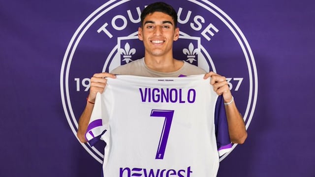 Vignolo usará la 7 en el equipo francés (Foto: Prensa Toulouse).