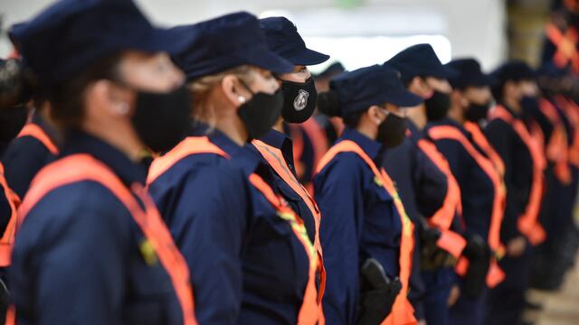 Los policías fueron puestos en función por el gobernador de San Luis, Alberto Rodriguez Saá.