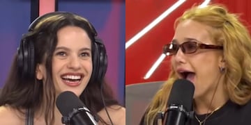 La reacción de Rosalía al escuchar la voz de Ángela Torres: así cantaron juntas “La Perla”