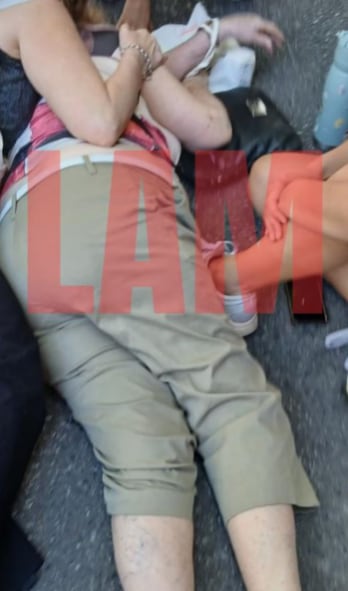 Así fue el accidente de tránsito de Marta Fort.