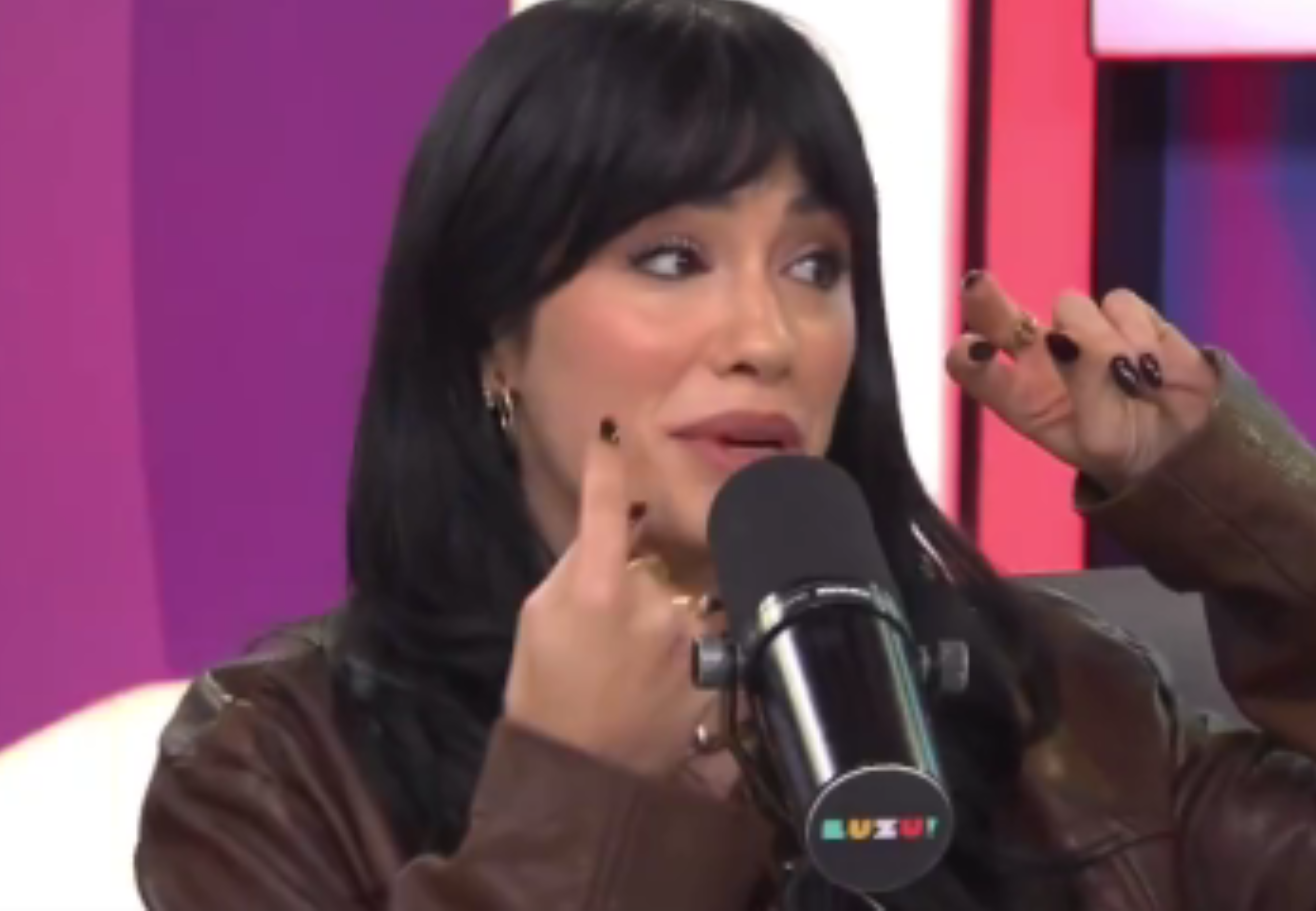 La cantante aseguró que no se inyecta la boca.