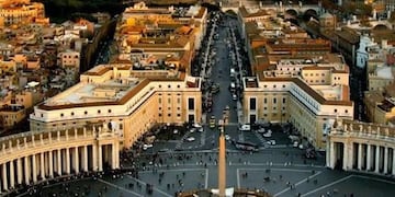 La Ciudad del Vaticano, el país más chico del mundo.