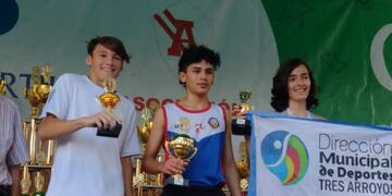 Lautaro Bermejo ganó la competencia de 1.200 metros en el Circuito de Reyes