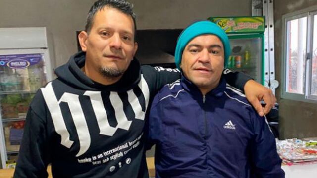 Eduardo y Damián. Un gesto de solidaridad conmovió al barrio El Quebracho. (Foto / El Doce)