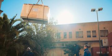 Arribó un resonador magnético al Hospital Penna.