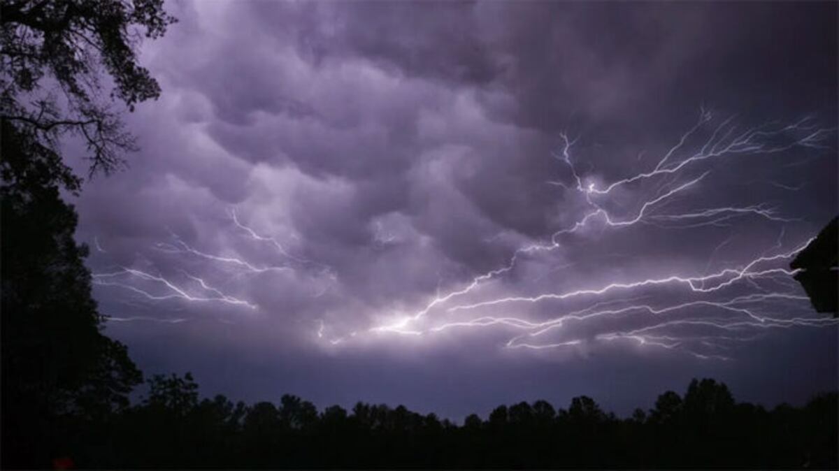 Alerta meteorológica: las tormentas fuertes podrían golpear gran parte de la provincia