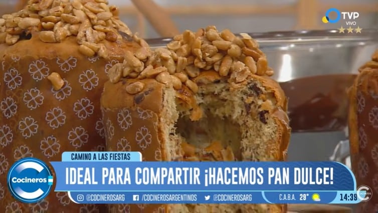 Cómo hacer un pan dulce económico y esponjoso: la receta infalible de Luciano García, de Cocineros Argentinos