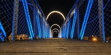 inauguración pasarela Balnearia