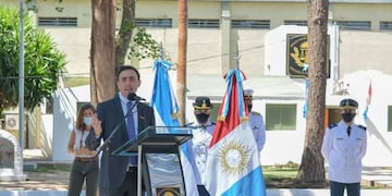 Julián López habló previo al acto del miércoles 1ro de febrero.